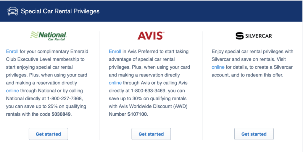 Silvercar Reduces Visa Infinite Discount