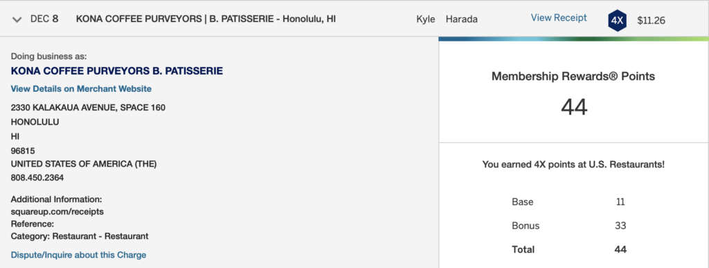 Amex is More Liberal Regarding Merchant Categories