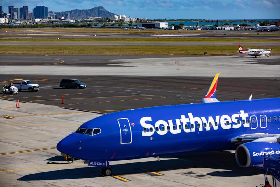 Southwest Air Gates at HNL gates are Complete