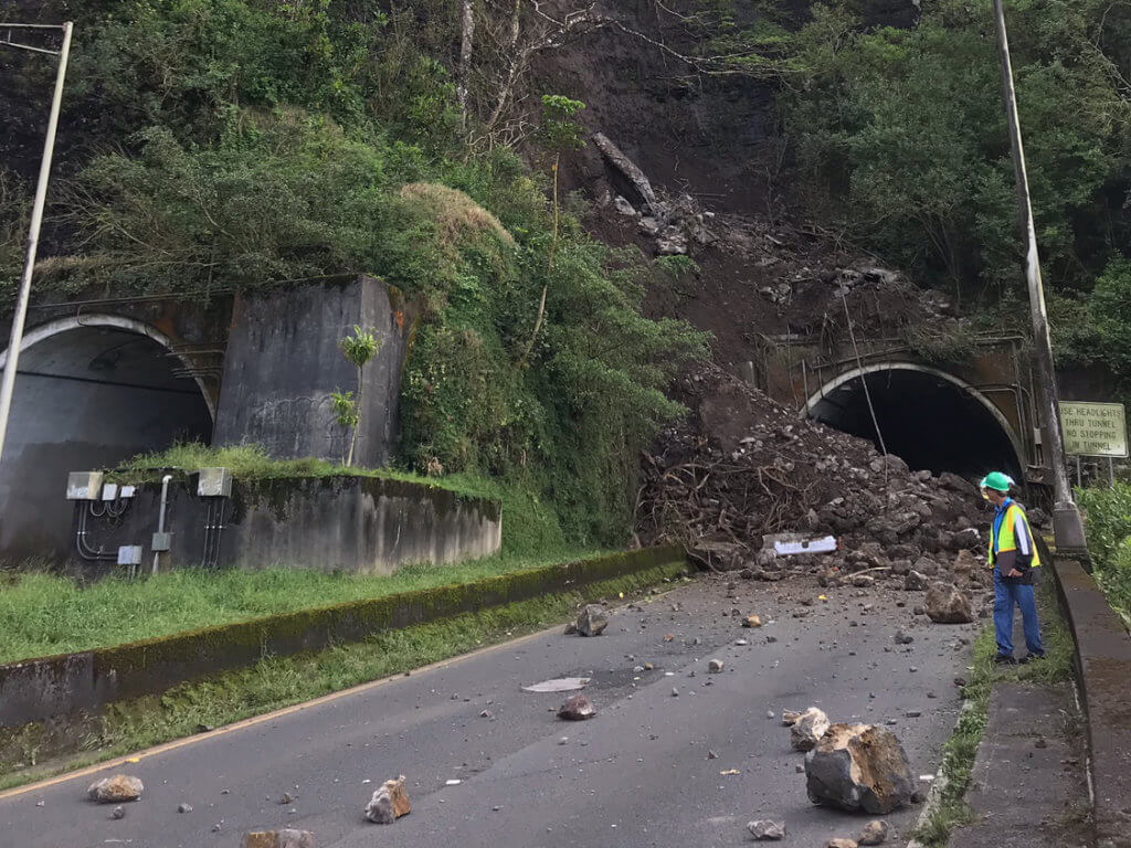 Pali Highway and Lookout to Remain Closed Until August