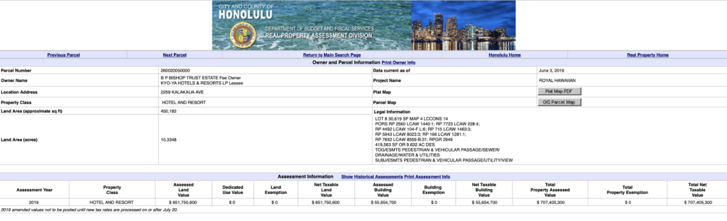 Potential Tax Hike Targeting Honolulu Hotels