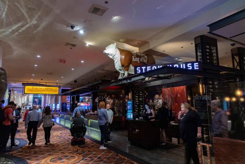 Old Homestead Steakhouse at Caesars Palace Jeffsetter Travel