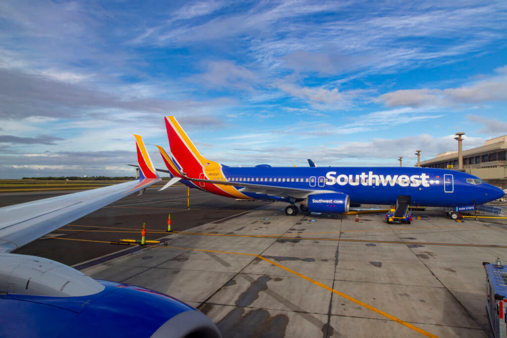 Southwest Airlines 1503 Honolulu - Kona