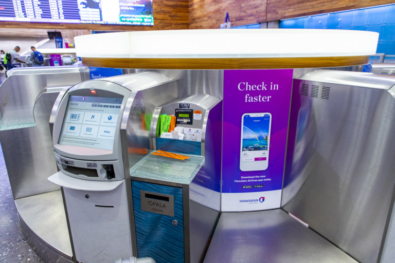 Hawaiian airlines check in lobby renovations jeffsetter travel