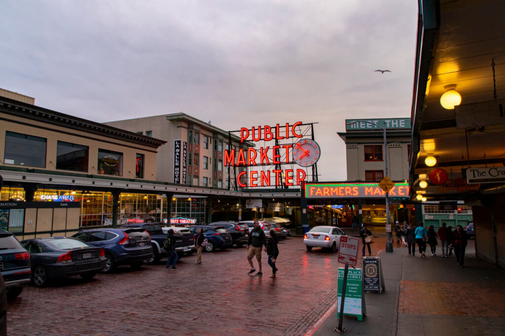 Shopping at Pike Place Market