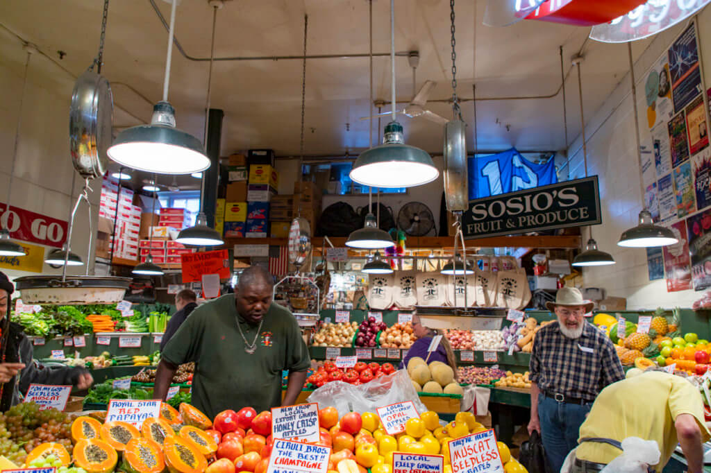 Shopping at Pike Place Market