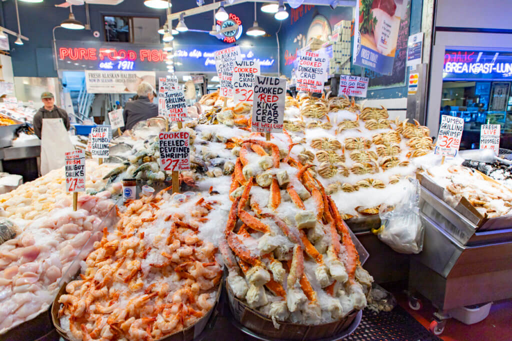 Shopping at Pike Place Market