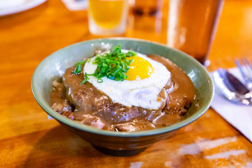 Impossible Burger Loco Moco