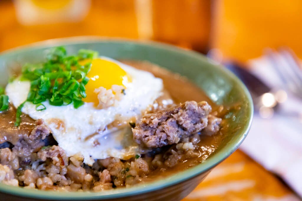 Impossible Burger Loco Moco