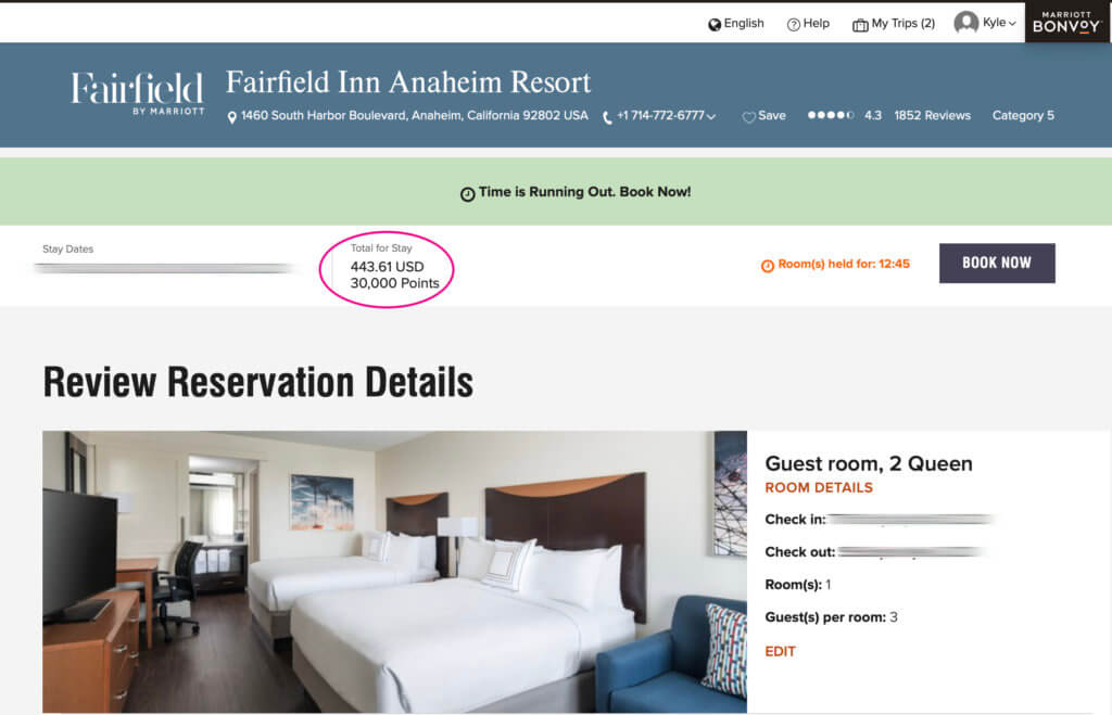 Double-Check Your Marriott Bonvoy Award Reservations