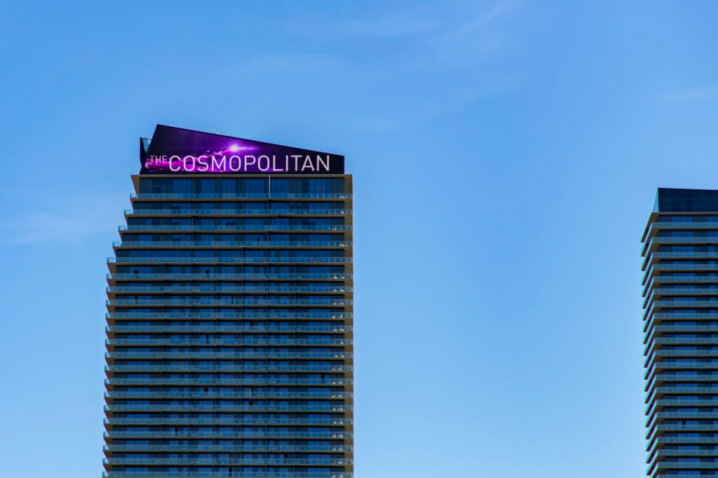 The Cosmopolitan of Las Vegas is Raising its Fees