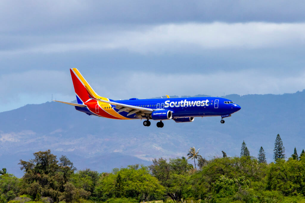 southwest travel points