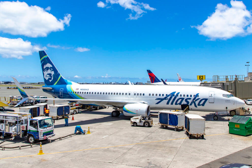 Alaska Air 833 Portland - Honolulu