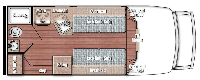 bt cruiser floor plan