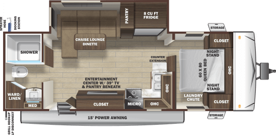 UT2102RB travel trailer for pets