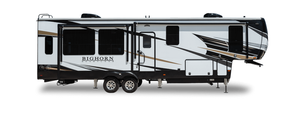 bighorn fifth wheel travel trailer for winter