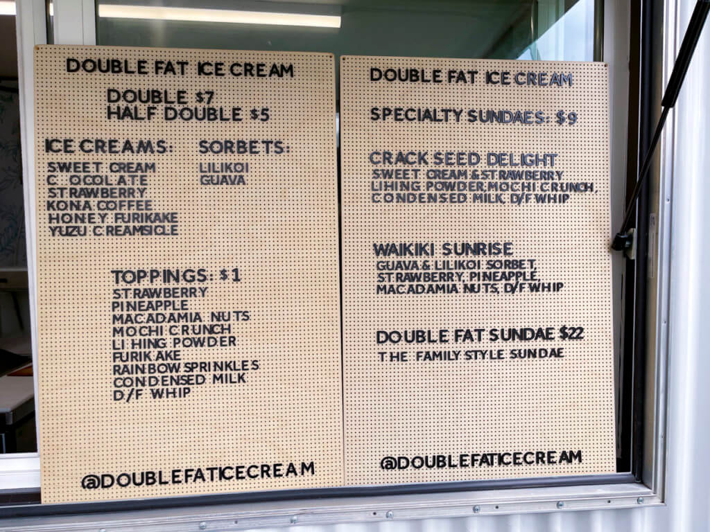 The Tastiest Secret Spot in Waikiki - Double Fat Ice Cream