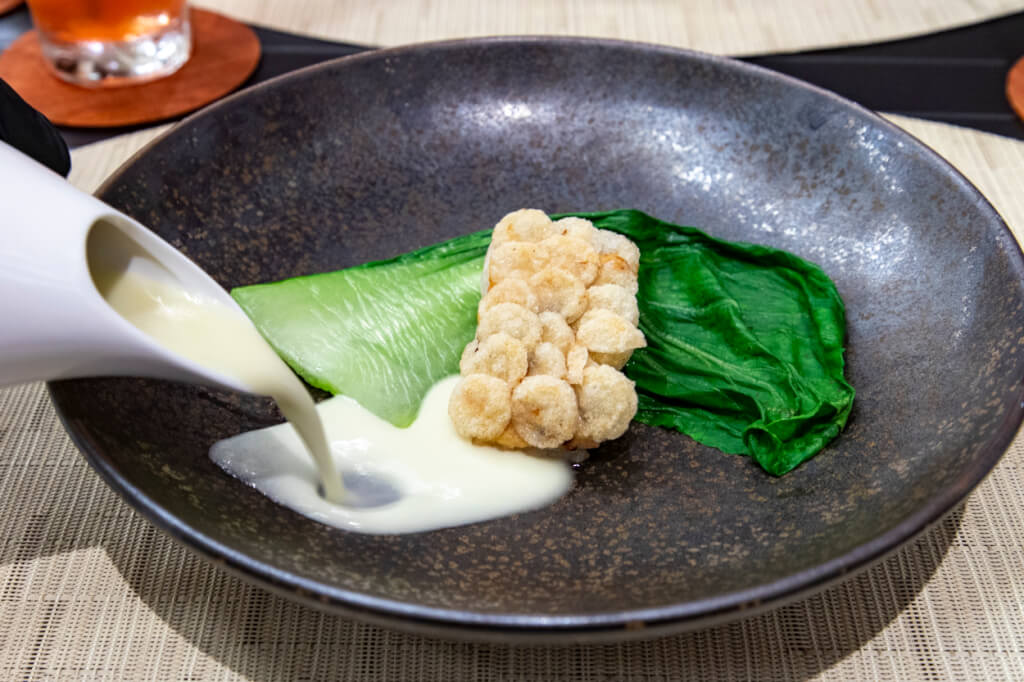 Na'au Hilo x PAI Honolulu Collab Dinner 2021 Kanpachi