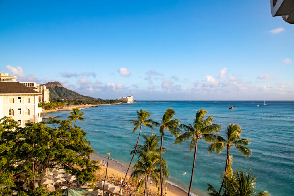 Westin Moana Surfrider Tower Premier Diamond Head View