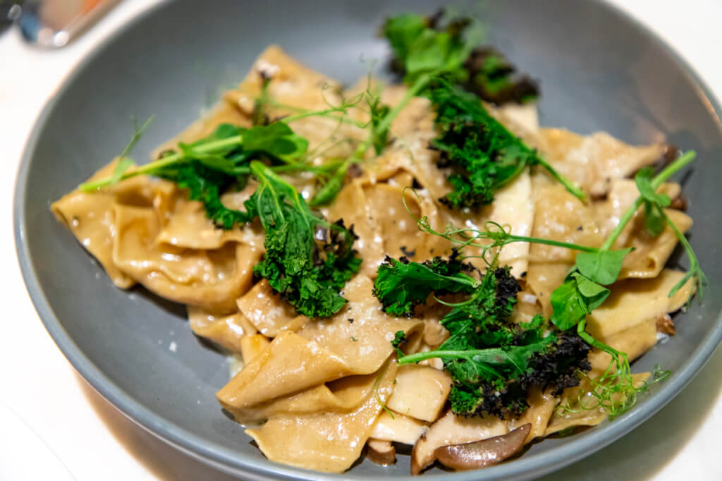 Quiora Waikiki Dinner Porcini Pappardelle