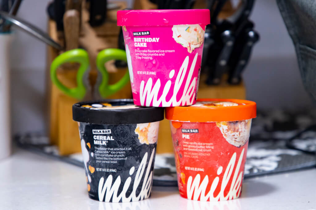 Milk Bar Ice Cream Pints