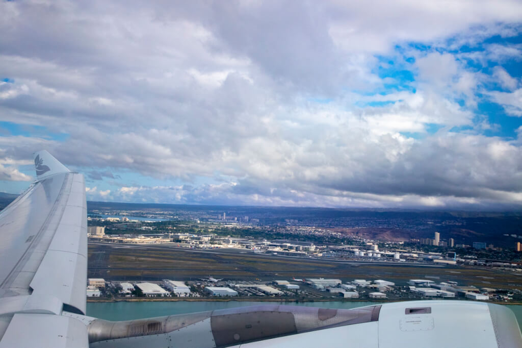 Hawaiian Air HA6 Honolulu to Las Vegas