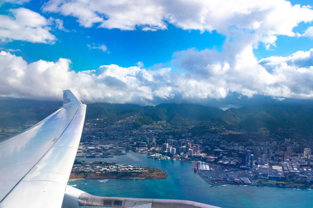 Hawaiian Air HA6 Honolulu to Las Vegas