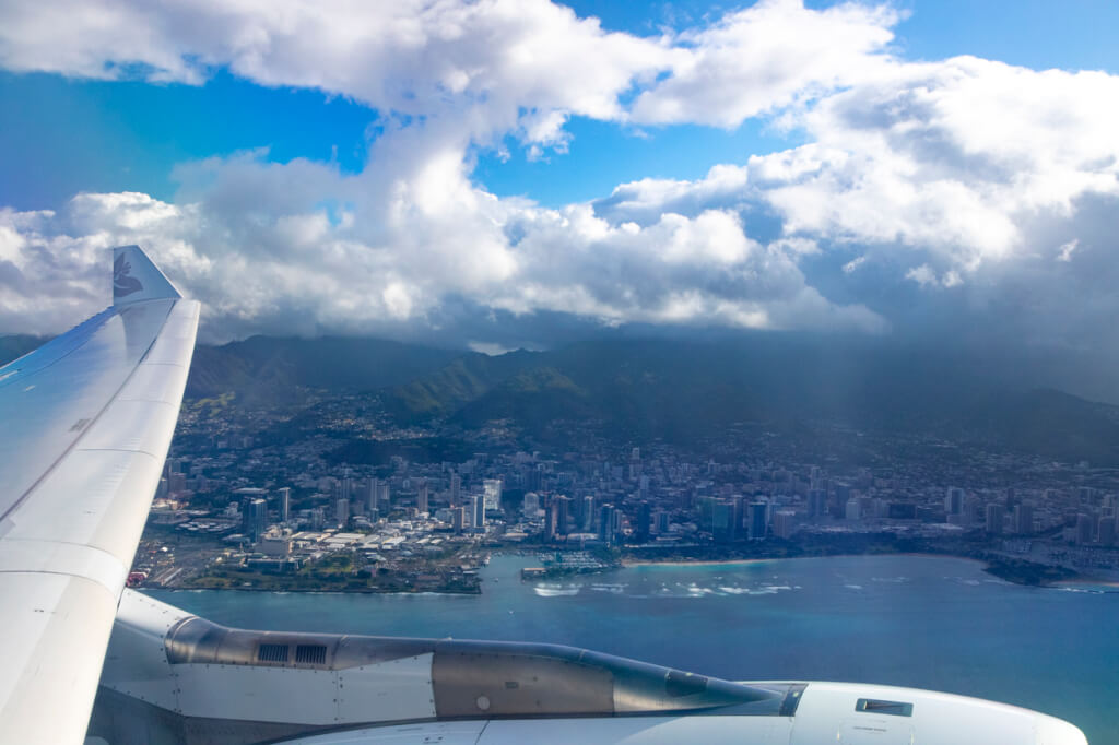 Hawaiian Air HA6 Honolulu to Las Vegas