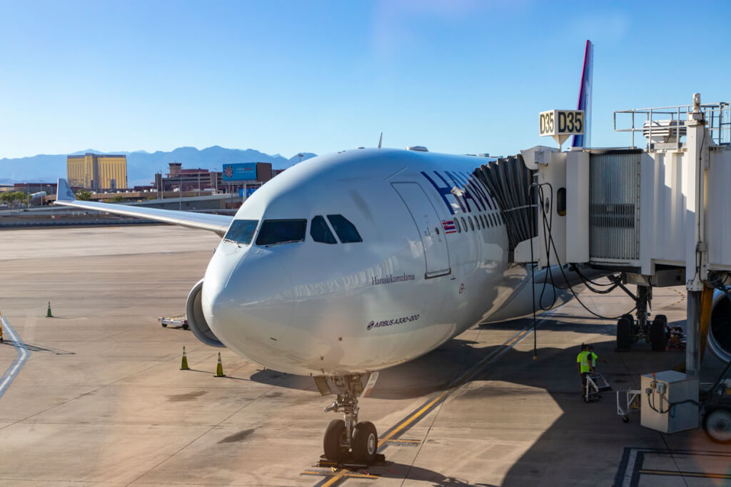 Hawaiian Air HA6 Honolulu to Las Vegas