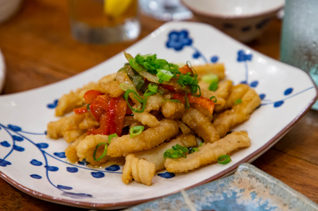 1938 Indochine Pan Fried Squid