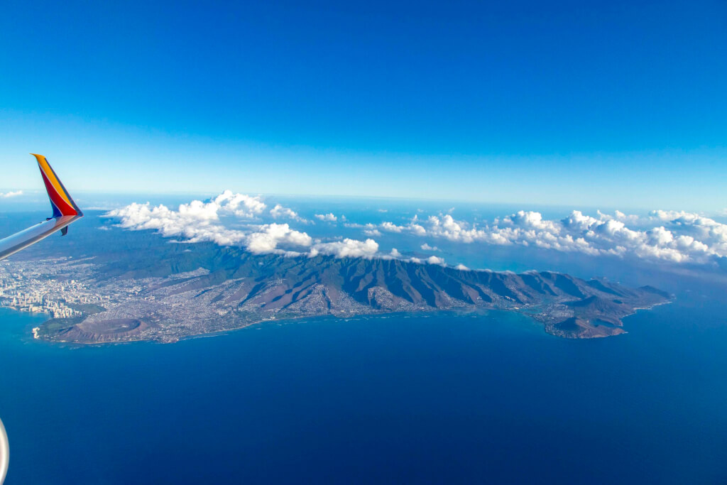 Southwest 825 Honolulu to Kahului