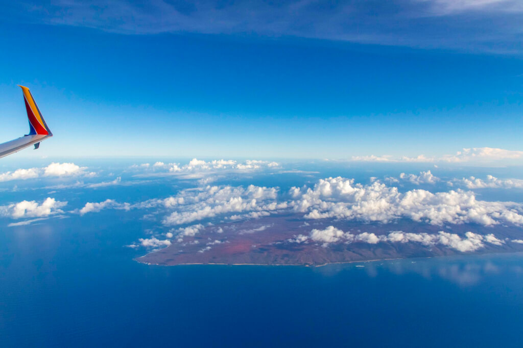 Southwest 825 Honolulu to Kahului
