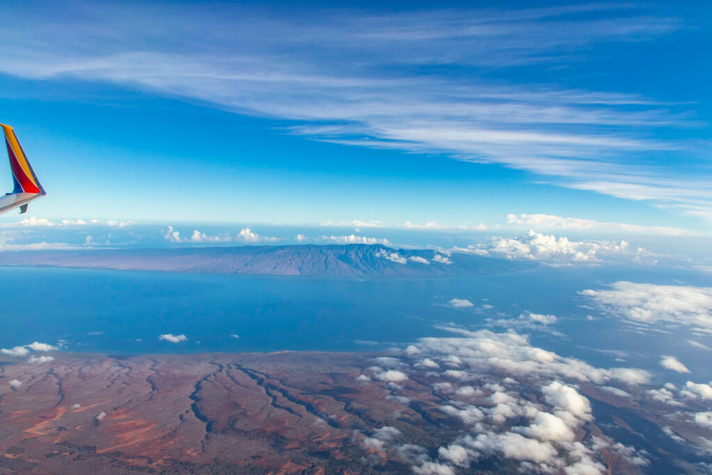 Southwest 825 Honolulu to Kahului