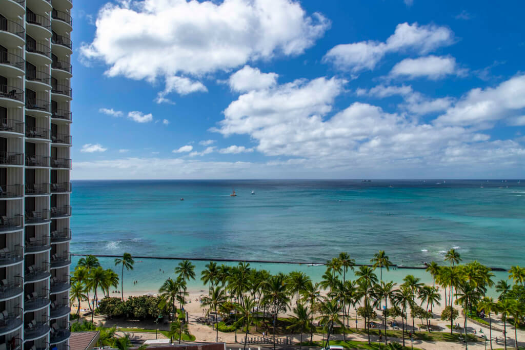 Waikiki Beach Marriott Deluxe Suite - View