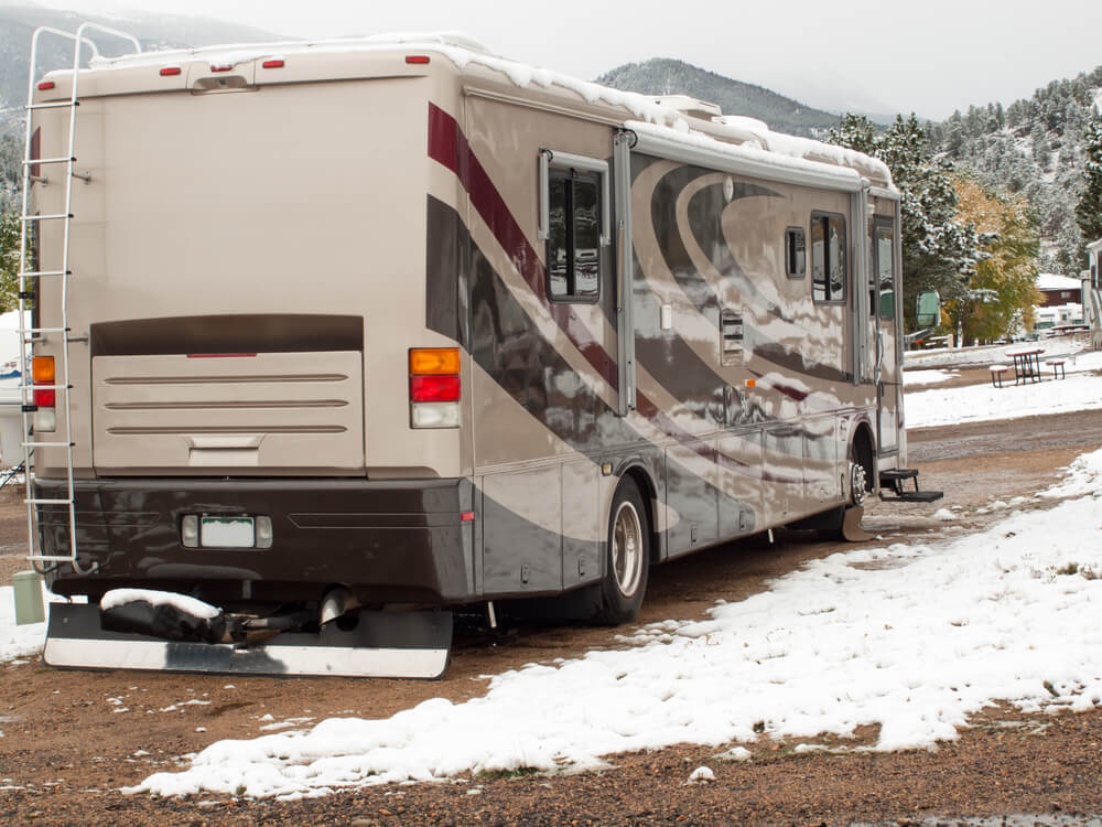 best class a rv for winter