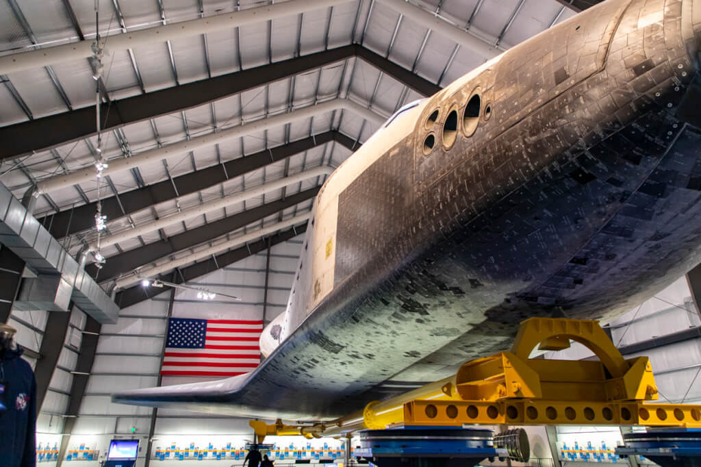 Visiting Space Shuttle Endeavour