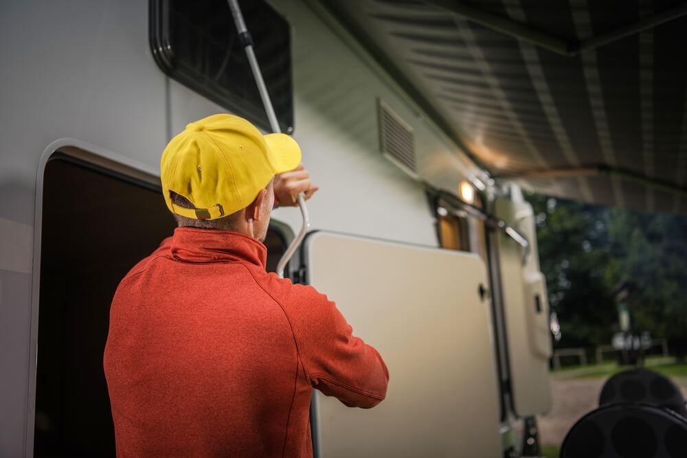 how to prevent mildew on rv awning