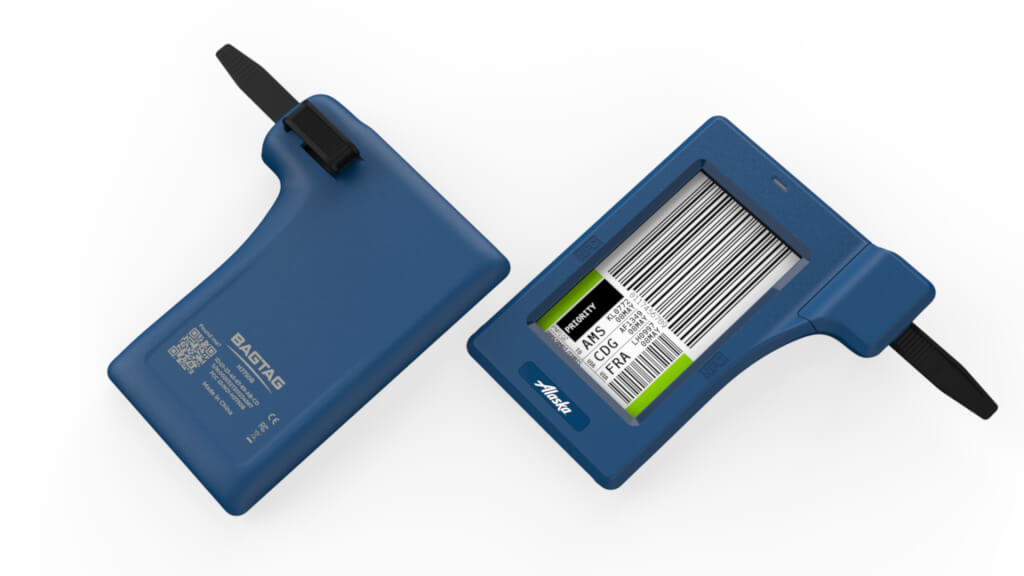 Alaska Air is Launching Electronic Bag Tags