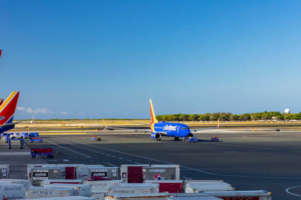 Southwest 1173 Honolulu to Hilo