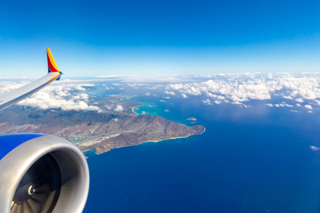 Southwest 1173 Honolulu to Hilo