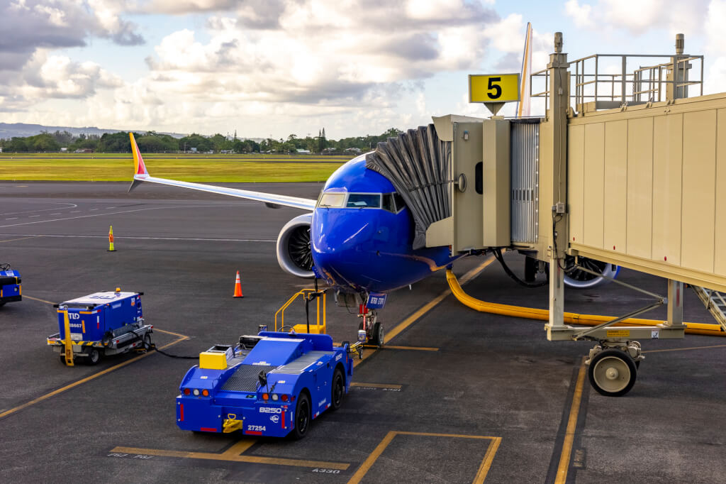 Southwest 1400 Hilo to Honolulu