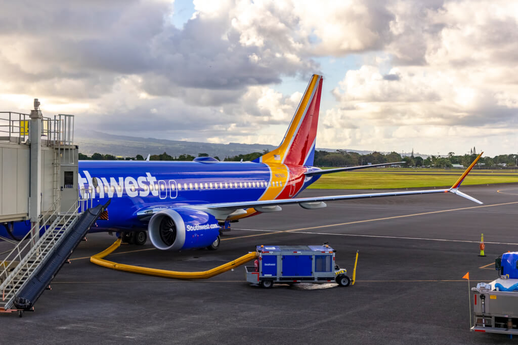 Southwest 1400 Hilo to Honolulu