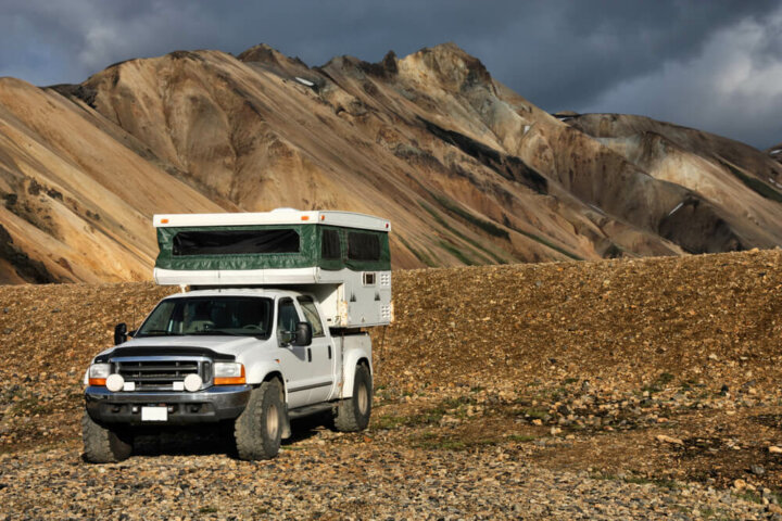 How To Stabilize A Truck Camper Off The Truck