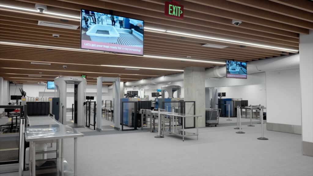 HNL Terminal 1 Pre-Check Lane