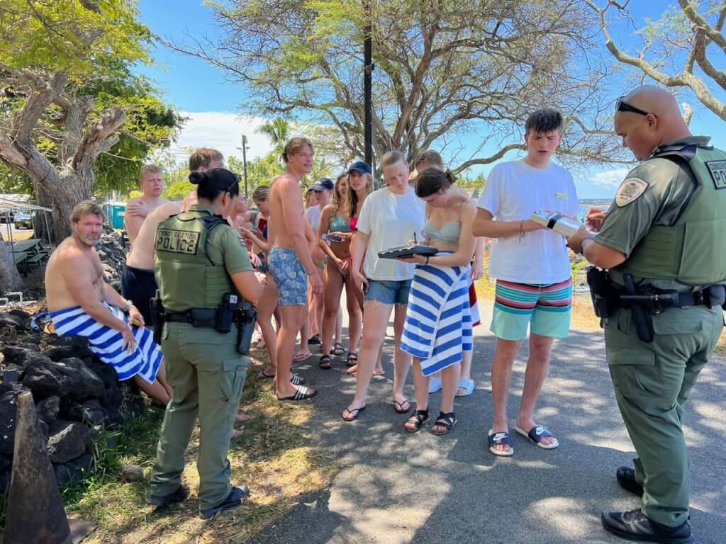 Keep Away From Wild Animals in Hawaii