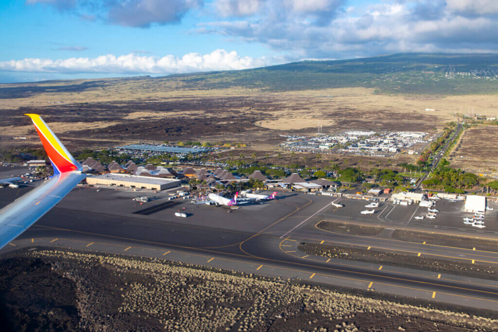 Large-Scale Disruptions at Kona Airport