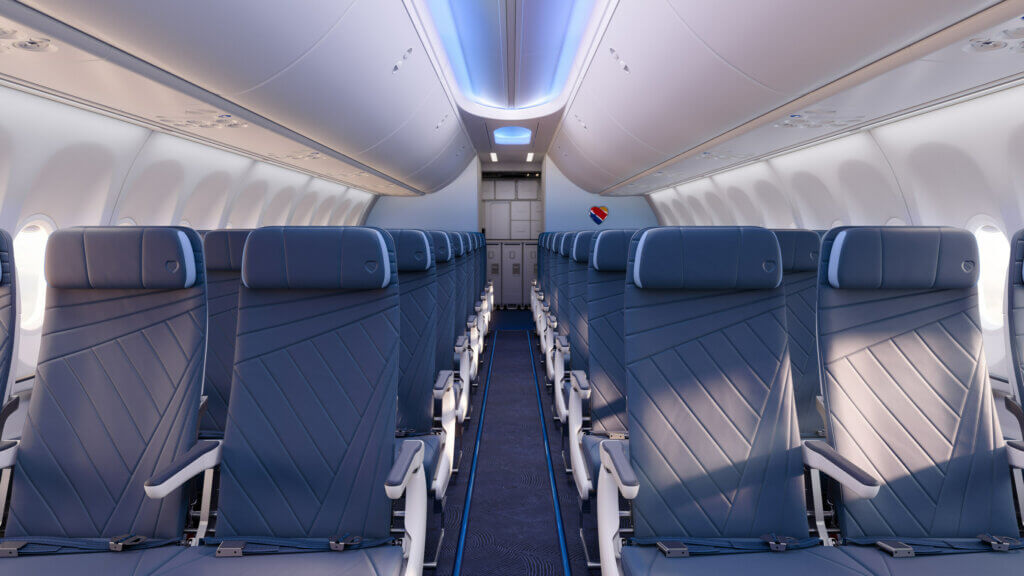 Southwest is Installing New Cabins