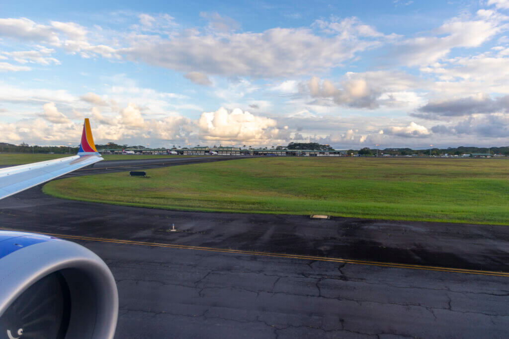 Southwest 851 Hilo to Honolulu