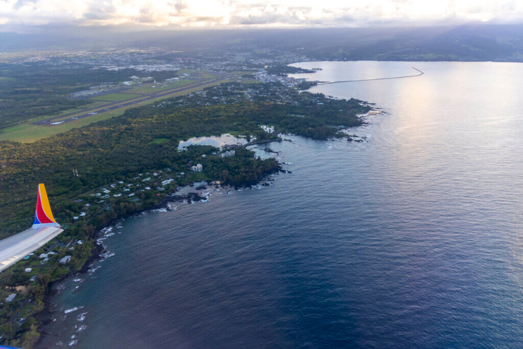 Southwest 851 Hilo to Honolulu