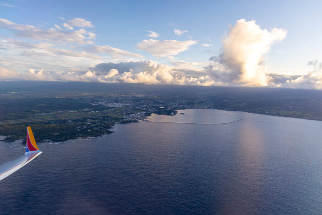 Southwest 851 Hilo to Honolulu